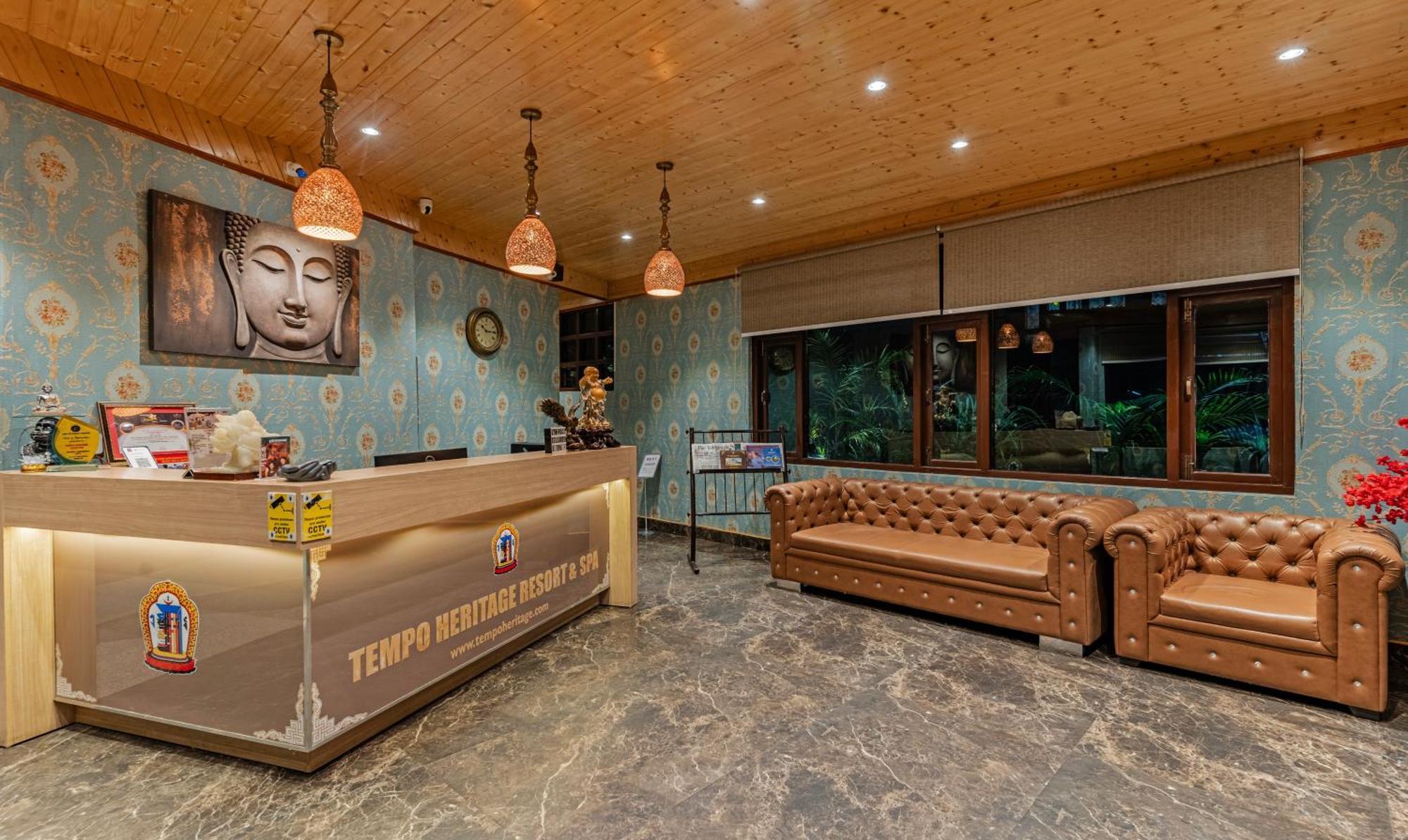 Tempo Heritage Resort & Spa Gangtok Buitenkant foto